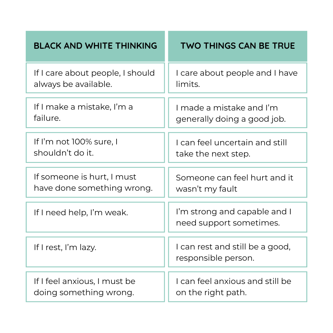 Two things can be true